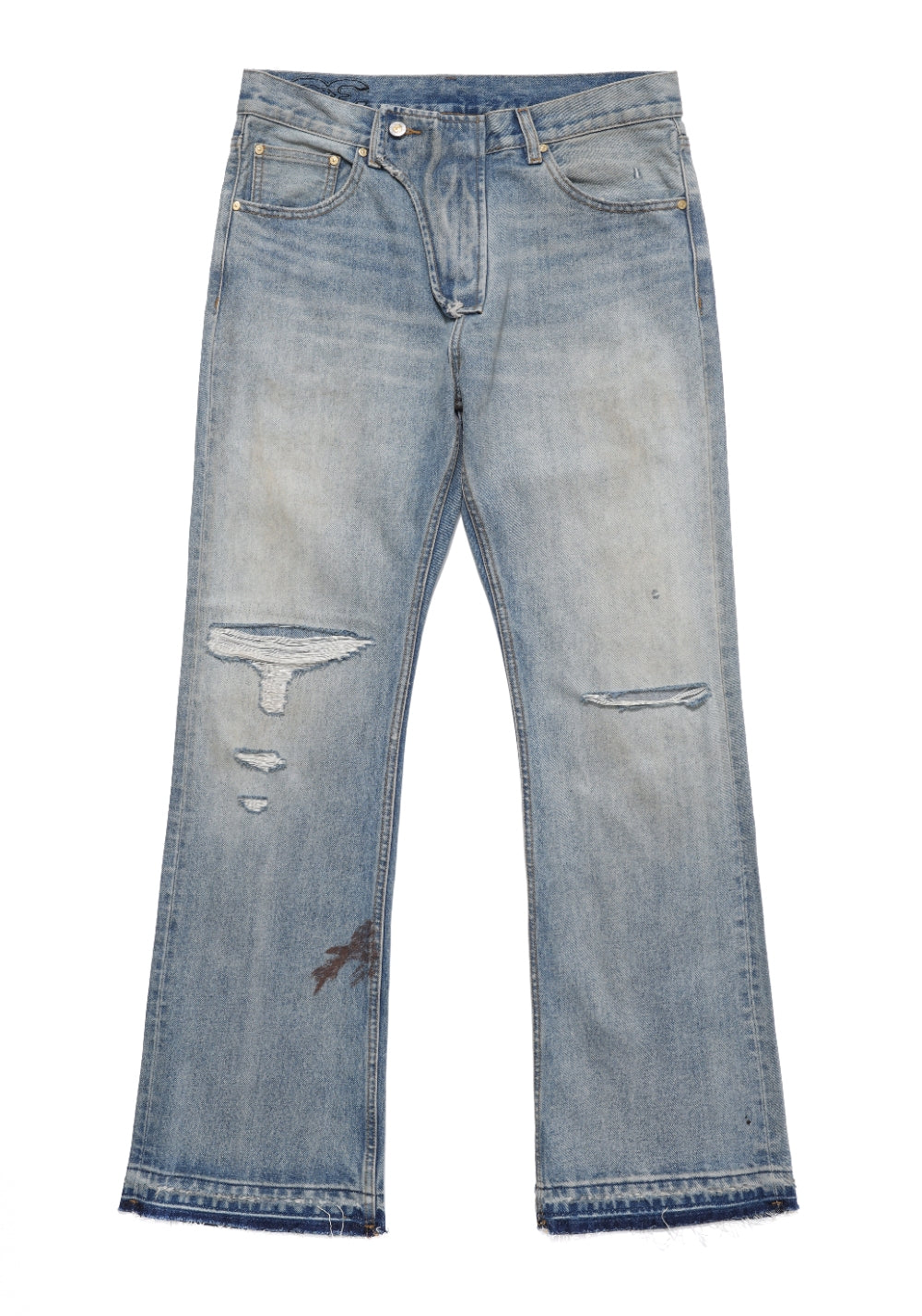 FVVO丨Destroy dirty washed Salvedge - PSYLOS 1, FVVO丨Destroy dirty washed Salvedge, Pants, FREE WORLD ORDER, PSYLOS 1